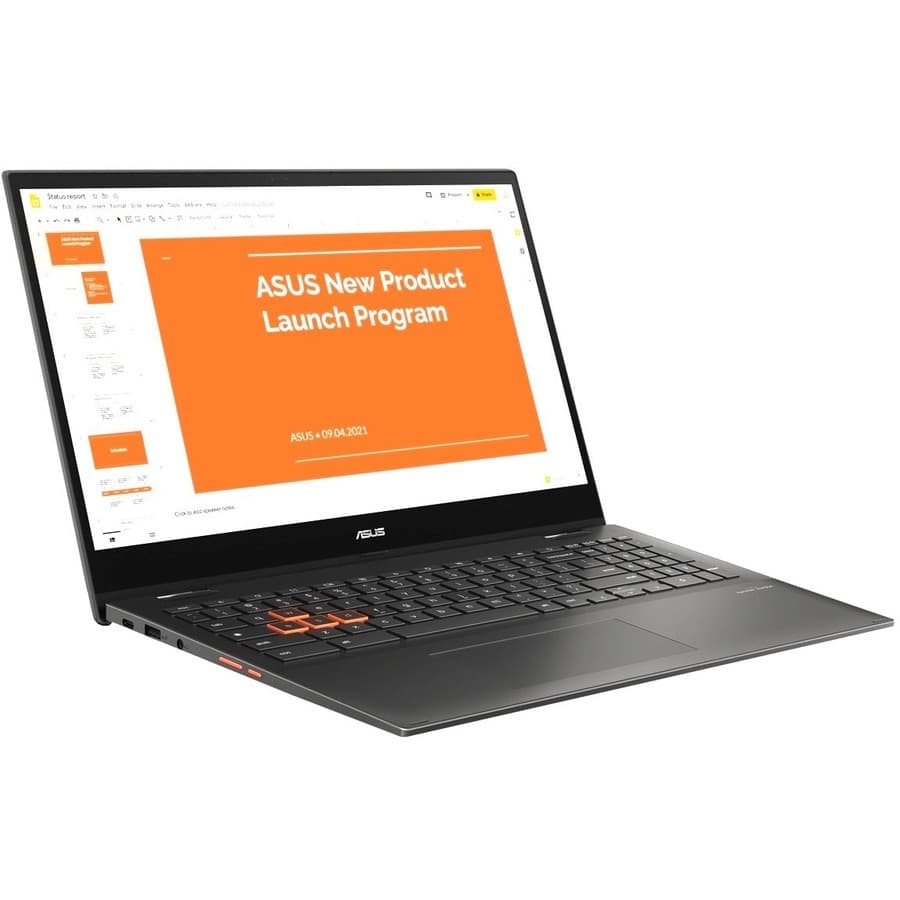 ASUS Chromebook Flip convertible laptop with AMD Radeon graphics and ChromeOS