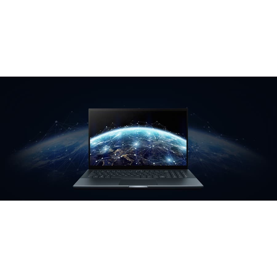ASUS Zenbook Pro 15.6-inch laptop with Ryzen 7 5800H processor and premium OLED display