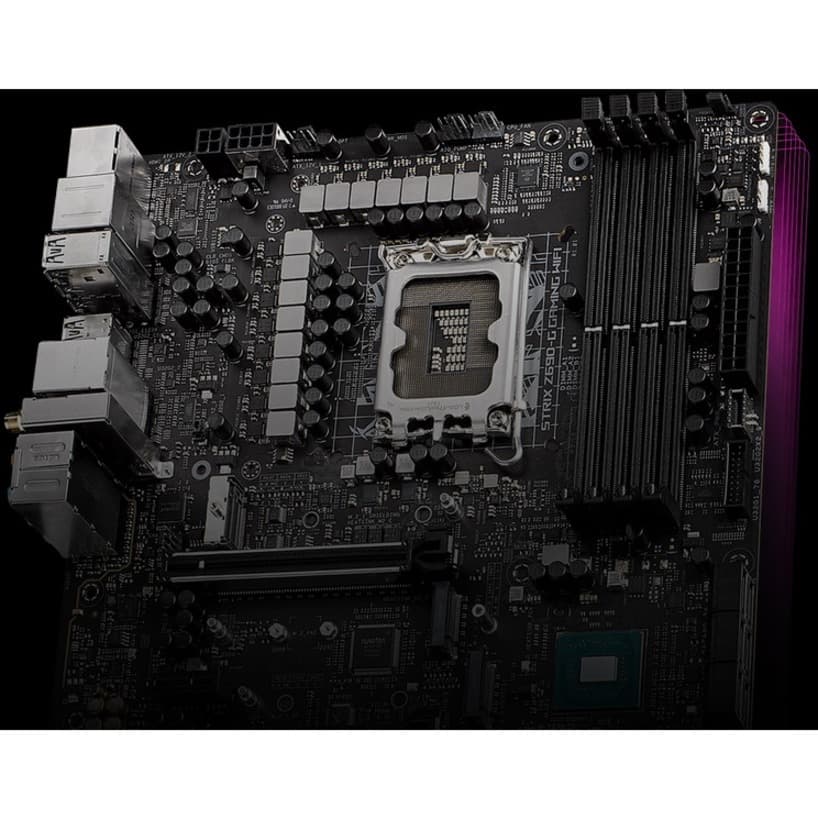 ASUS ROG STRIX Z690-G GAMING WIFI micro-ATX motherboard with DDR5, WiFi 6, and 2.5 Gb Ethernet