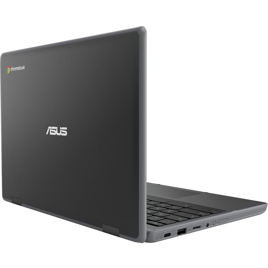 ASUS Chromebook Flip CR1100FKA-YZ182T in grey with 11.6-inch HD touchscreen