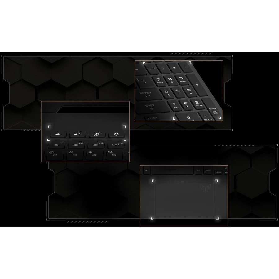 ASUS TUF Gaming 15.6-inch laptop with Intel Core i5-12450H processor