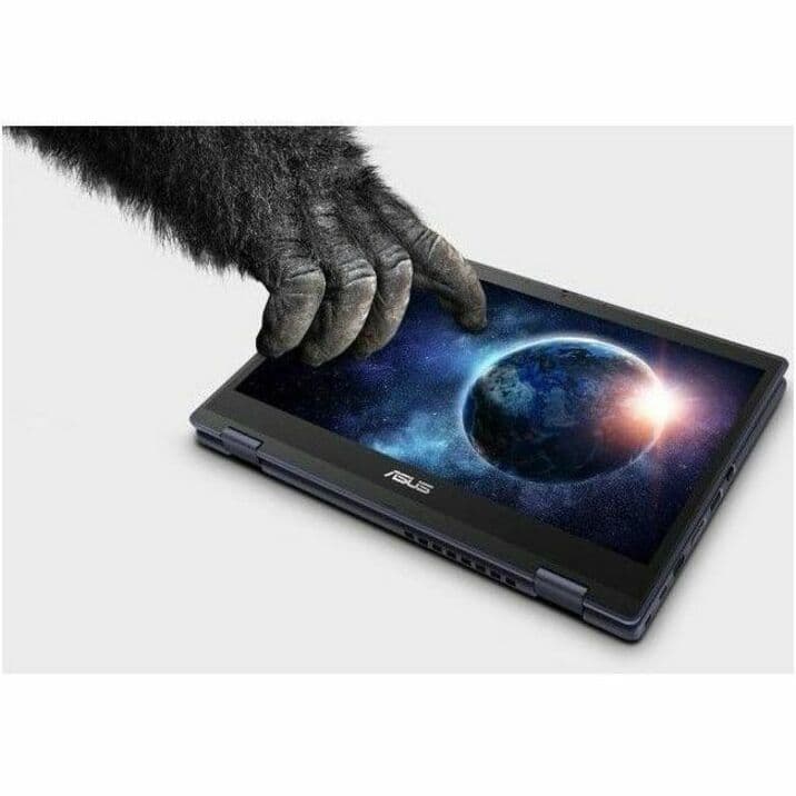 ASUS BR1402FGA 14-inch 2-in-1 laptop with touchscreen in grey