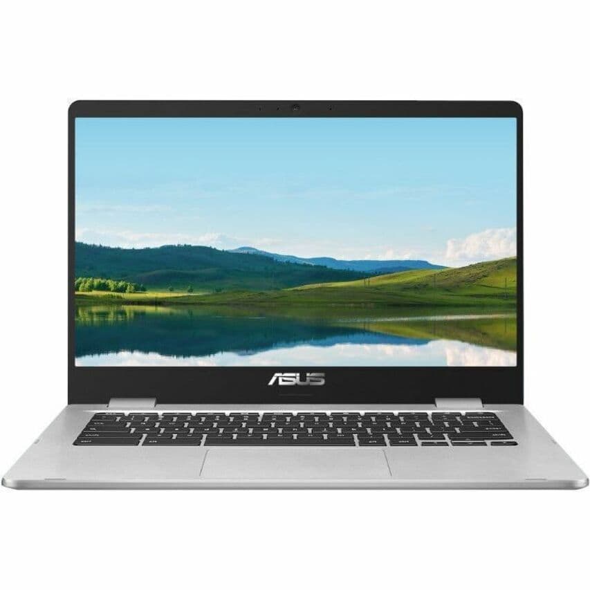 ASUS Chromebook silver 14 inch Full HD non-touch with Intel N4500 and 4 GB memory