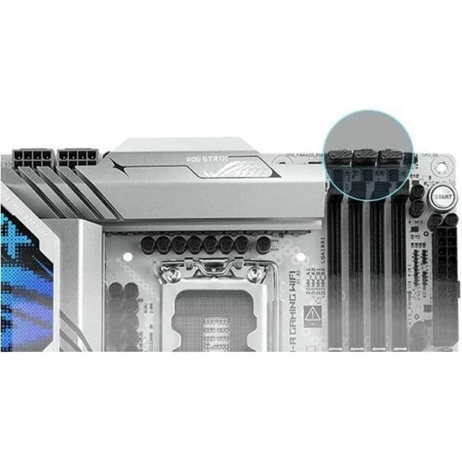 ASUS ROG STRIX Z890-A GAMING WIFI ATX motherboard with LGA 1851, WiFi 7, and 5 M.2 slots