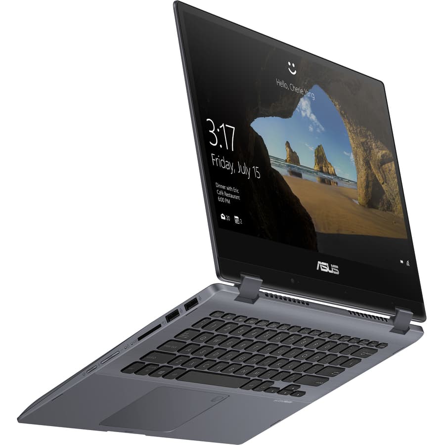 ASUS TP412FA-DB72T 14-inch 2-in-1 convertible laptop with Full HD touch display