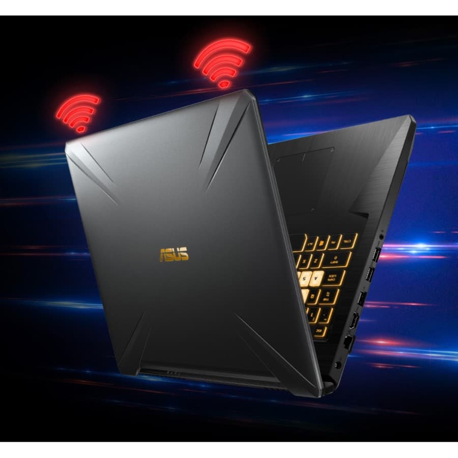 ASUS TUF FX705DT-ES53 17.3-inch laptop with Ryzen 5 processor and backlit keyboard