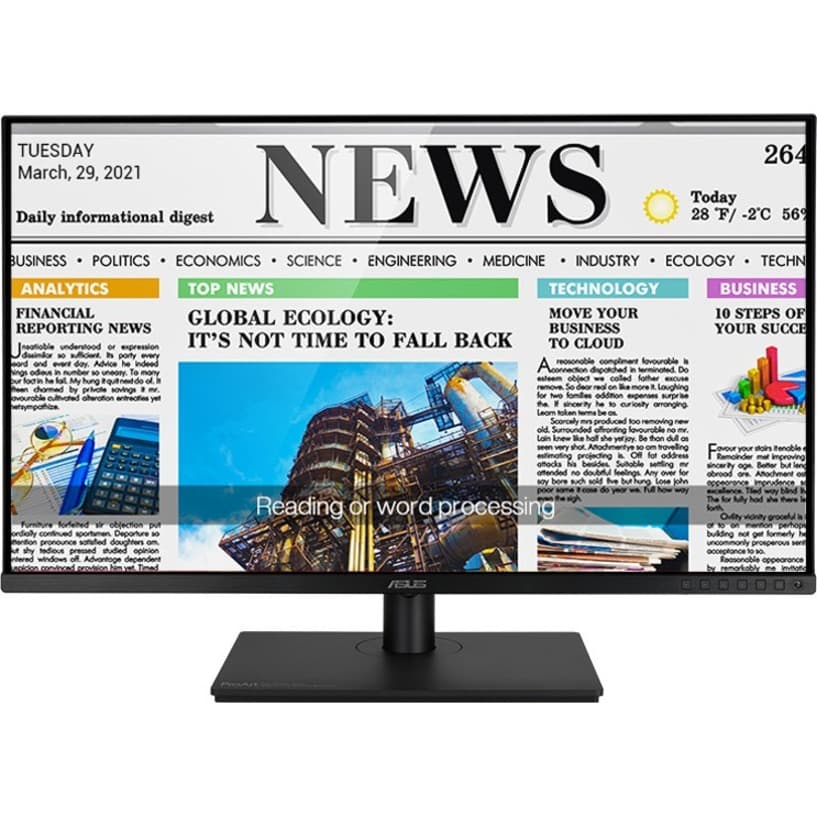 ASUS ProArt PA328CGV 32-inch WQHD IPS monitor with USB-C and ergonomic stand
