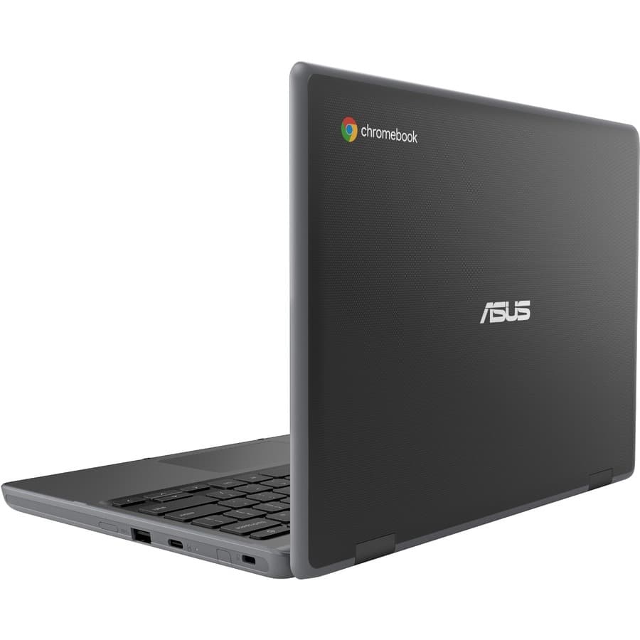 ASUS Chromebook Flip grey convertible laptop with 11.6-inch HD touchscreen