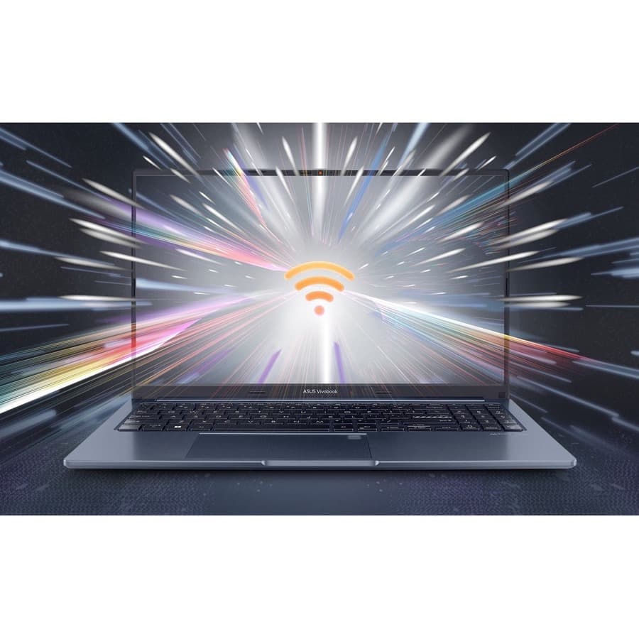 ASUS laptop with AMD Ryzen 5 5600H processor, 8 GB RAM, and 512 GB SSD storage