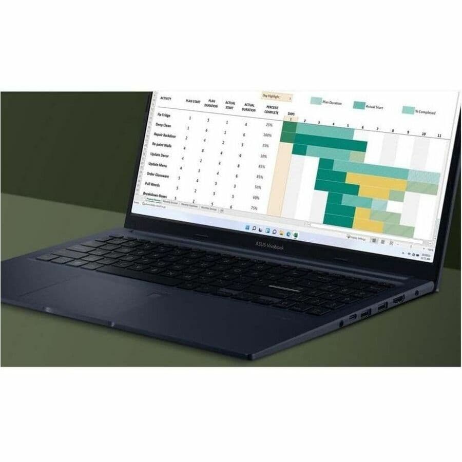 ASUS VivoBook M1502YA-RS51 silver laptop with 15.6-inch Full HD display