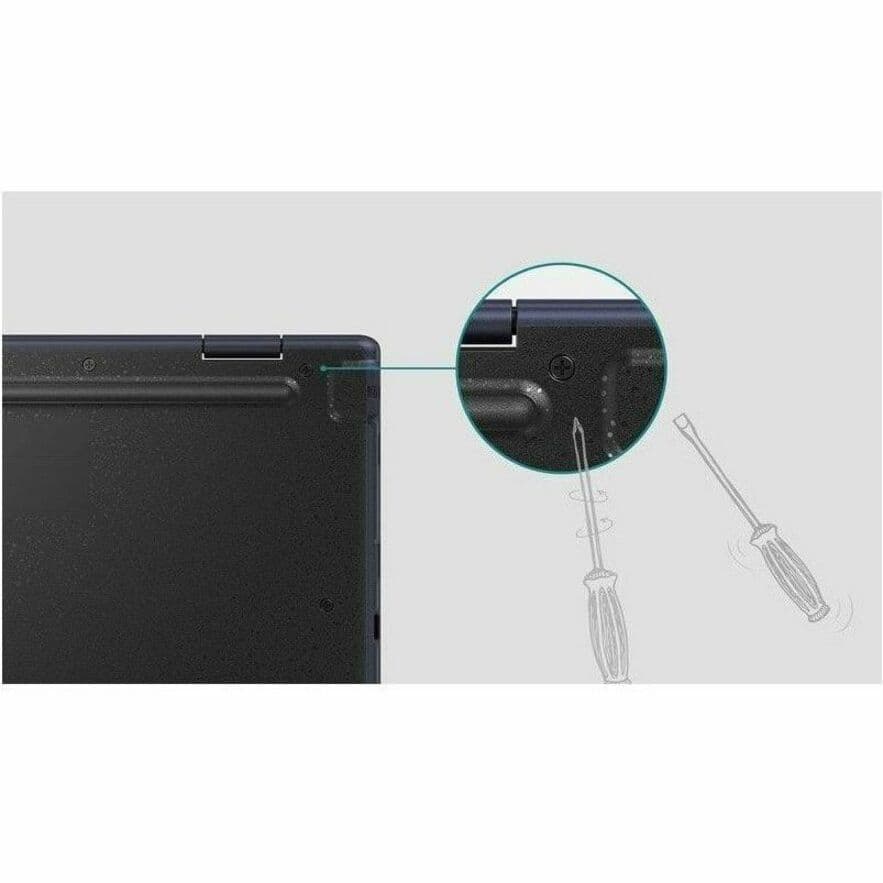 ASUS BR1402FGA 14-inch 2-in-1 laptop with touchscreen in grey