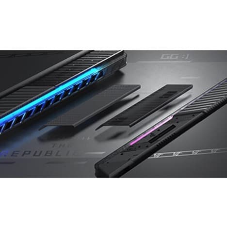 ROG Strix laptop configuration with Intel Core i9-13980HX processor and 64 GB DDR5 memory