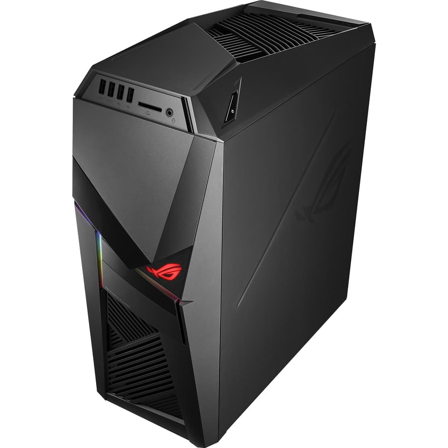 ASUS GL12CX-XB991 iron gray desktop with Intel Core i9-9900K and 32 GB RAM