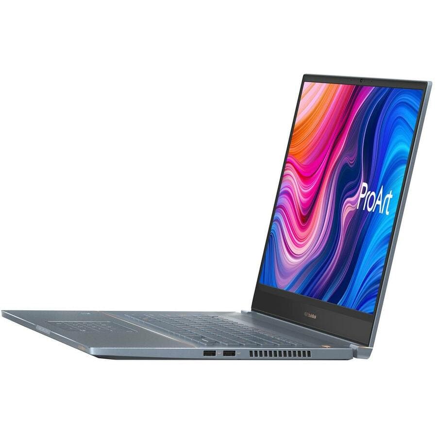 17.0-inch ASUS display configuration in turquoise gray with WUXGA 1920 x 1200 resolution, 16:10 aspect ratio, and anti-glare finish