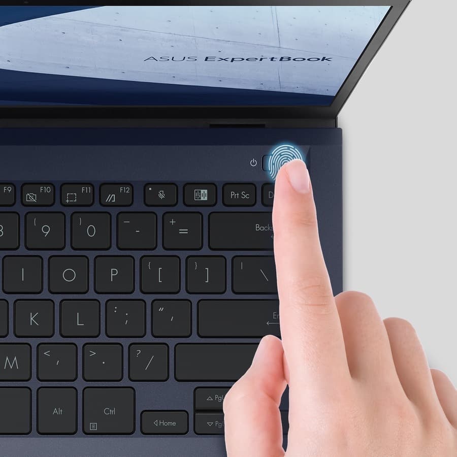 ASUS ExpertBook B1 B1500CEA-XS53 business laptop with 15.6-inch display and Thunderbolt 4