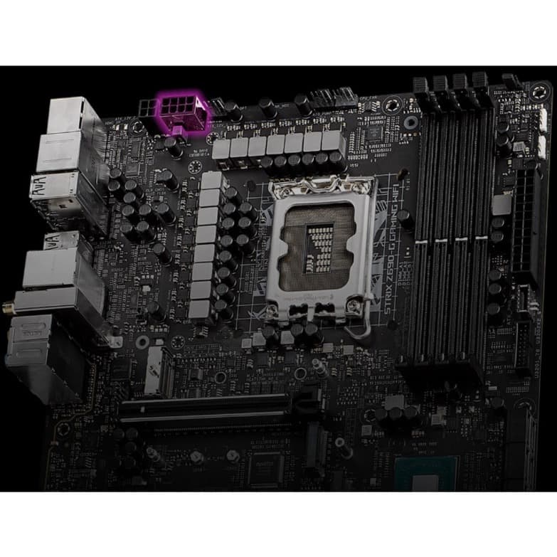 ASUS ROG STRIX Z690-G GAMING WIFI micro-ATX motherboard with DDR5, WiFi 6, and 2.5 Gb Ethernet
