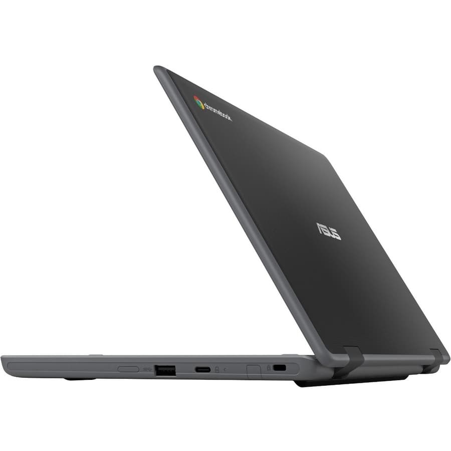 ASUS Chromebook CR1100CKA-YZ182 in grey with 11.6-inch HD non-touch display
