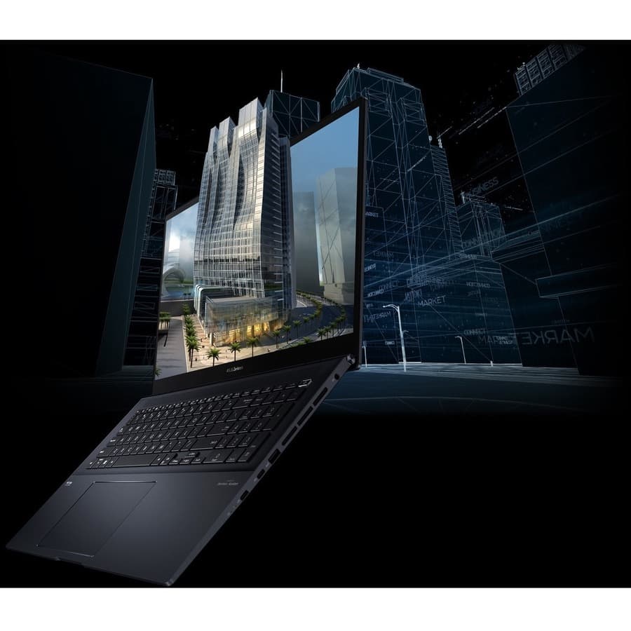 ASUS Zenbook Pro laptop with NVIDIA GeForce RTX 3050 discrete graphics