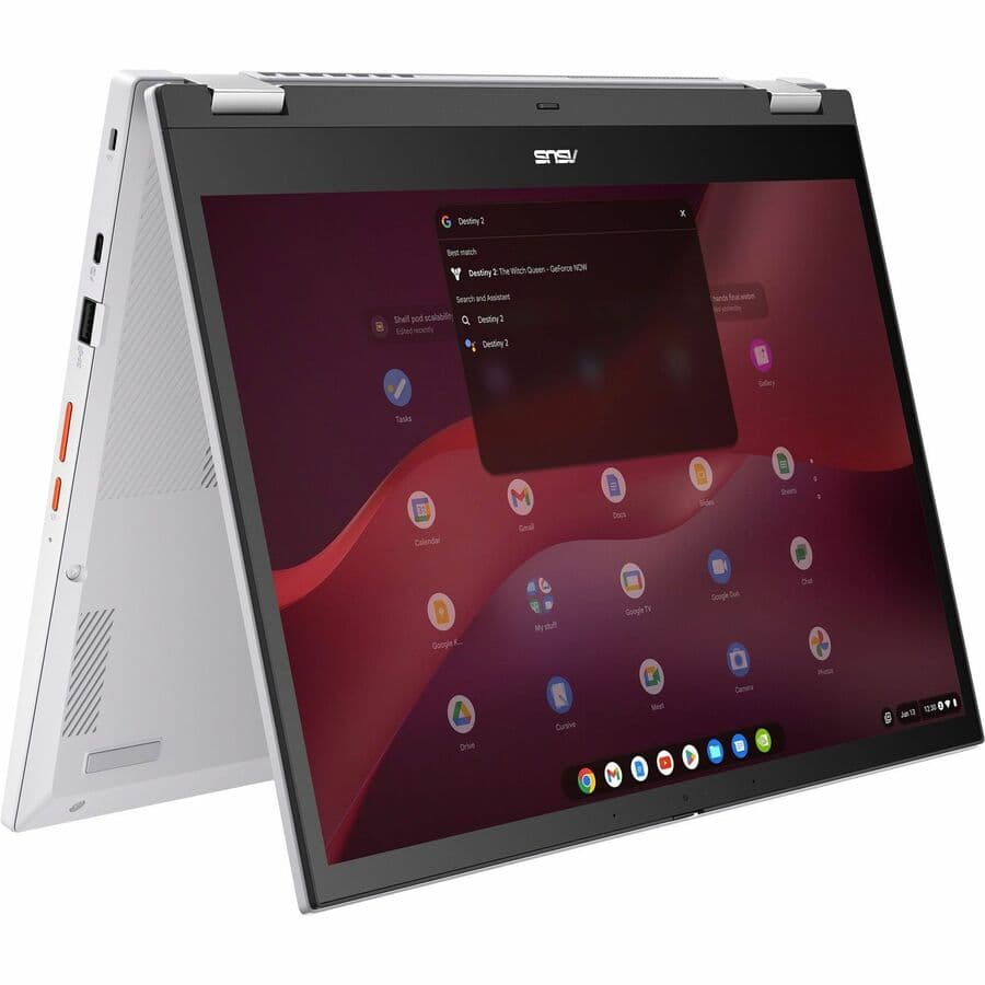 ASUS Chromebook Flip 14-inch convertible laptop with WUXGA touchscreen and Chrome Enterprise