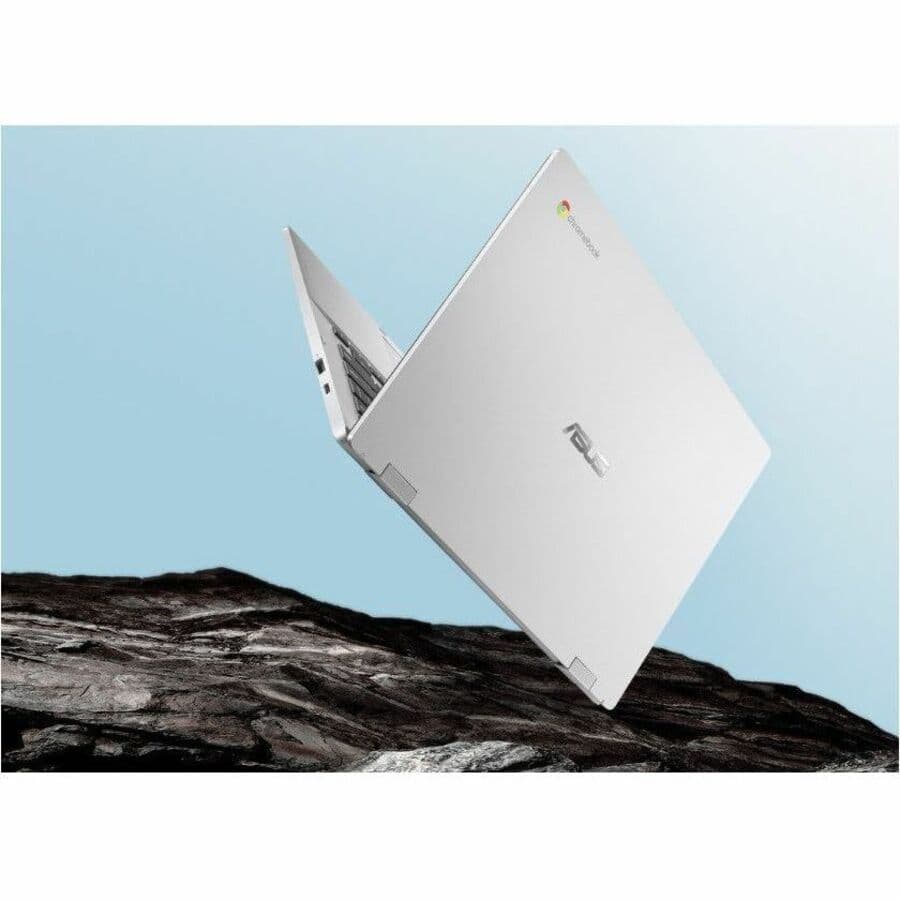 ASUS Chromebook silver 14 inch Full HD non-touch with Intel N4500 and 4 GB memory