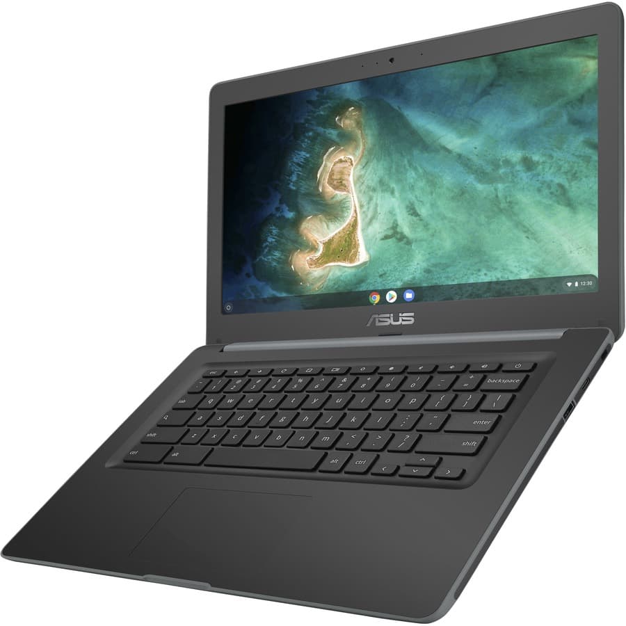 ASUS 14-inch Chromebook C403NA-YS02 with Chrome OS for classroom and office productivity