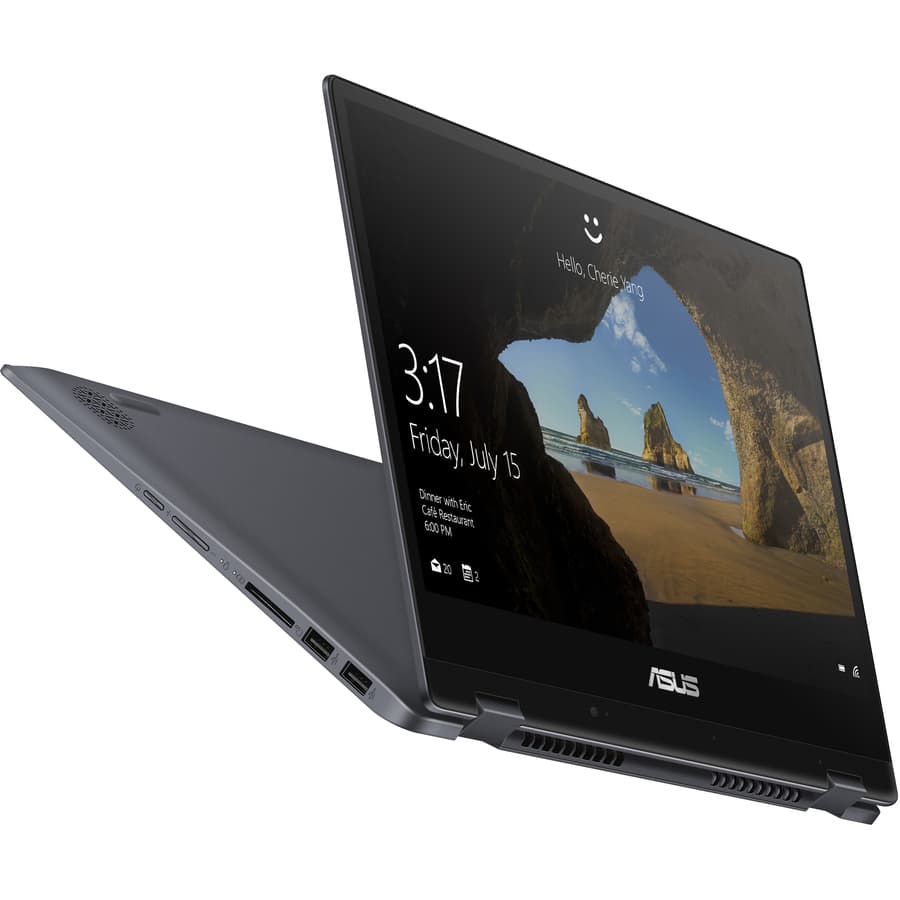 ASUS TP412FA-DB72T 14-inch 2-in-1 convertible laptop with Full HD touch display
