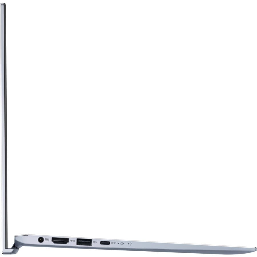 ASUS ZenBook 14 UX431FA-EH55 laptop with 14-inch Full HD IPS display and slim silver chassis