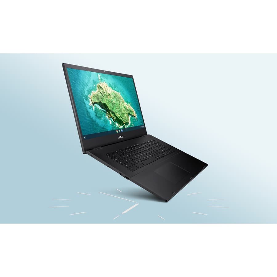 ASUS Chromebook CX1700CKA-SS48F with 17.3-inch Full HD display in grey