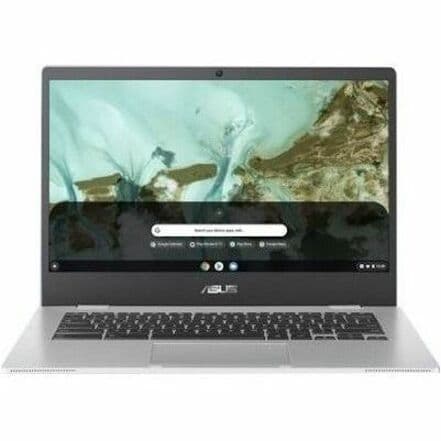 ASUS Chromebook Enterprise CX1400CKA-GN84F silver notebook with 14-inch Full HD non-touch display