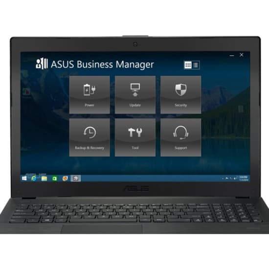 ASUS P2540UB-XB71 business laptop with 15.6-inch Full HD matte display and Intel Core i7 processor