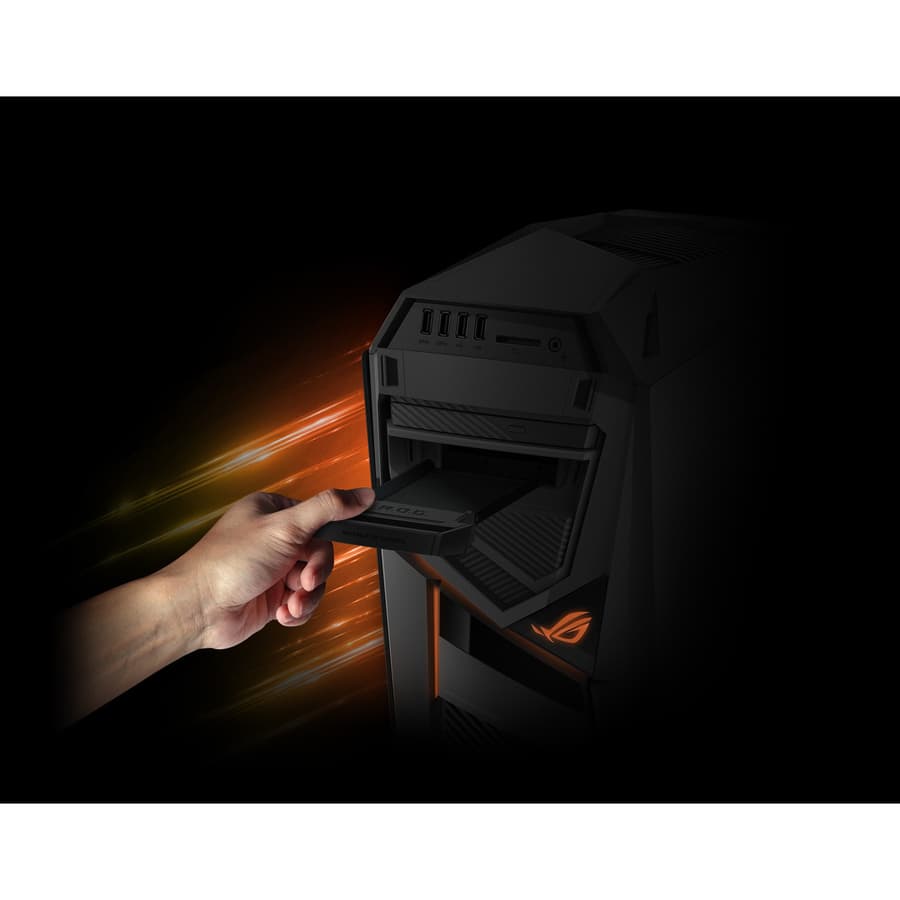 ASUS ROG GL12CX-XB781 desktop recorder with Intel Core i7-9700K and 12 TB storage