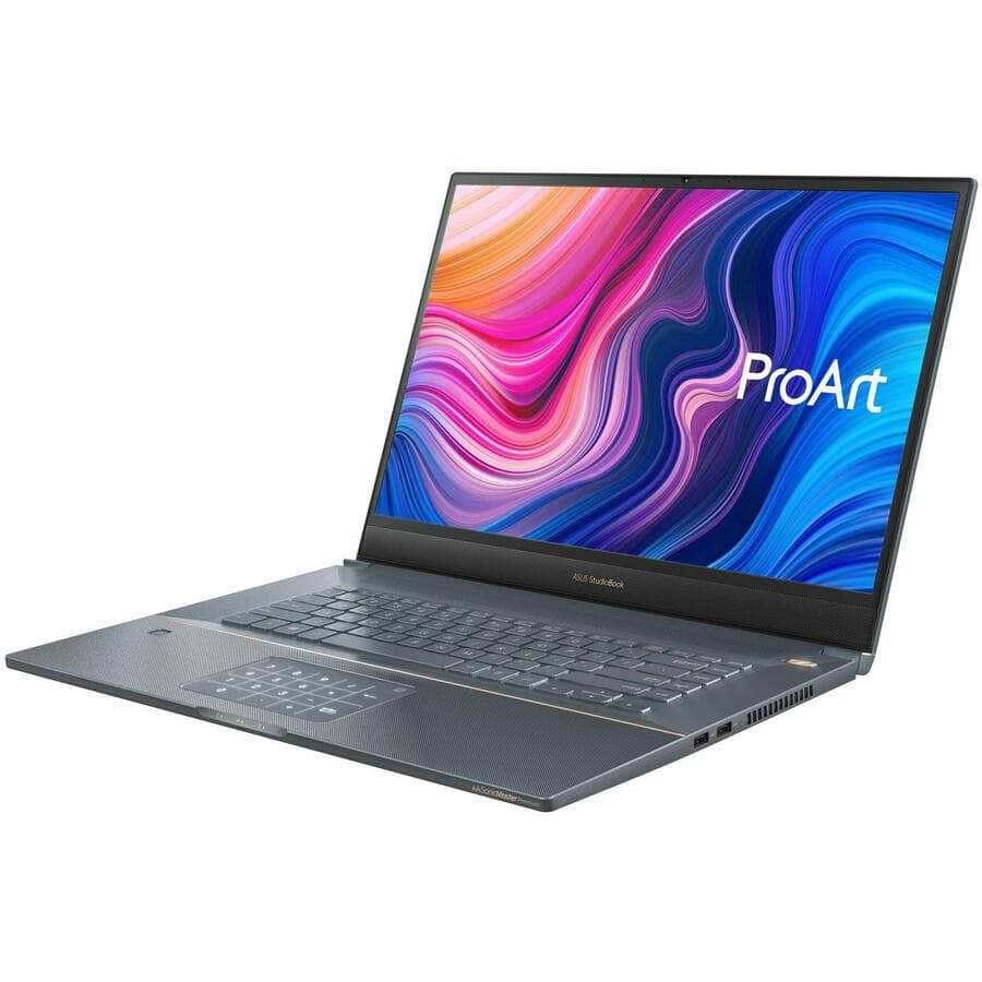 17.0-inch ASUS display configuration in turquoise gray with WUXGA 1920 x 1200 resolution, 16:10 aspect ratio, and anti-glare finish