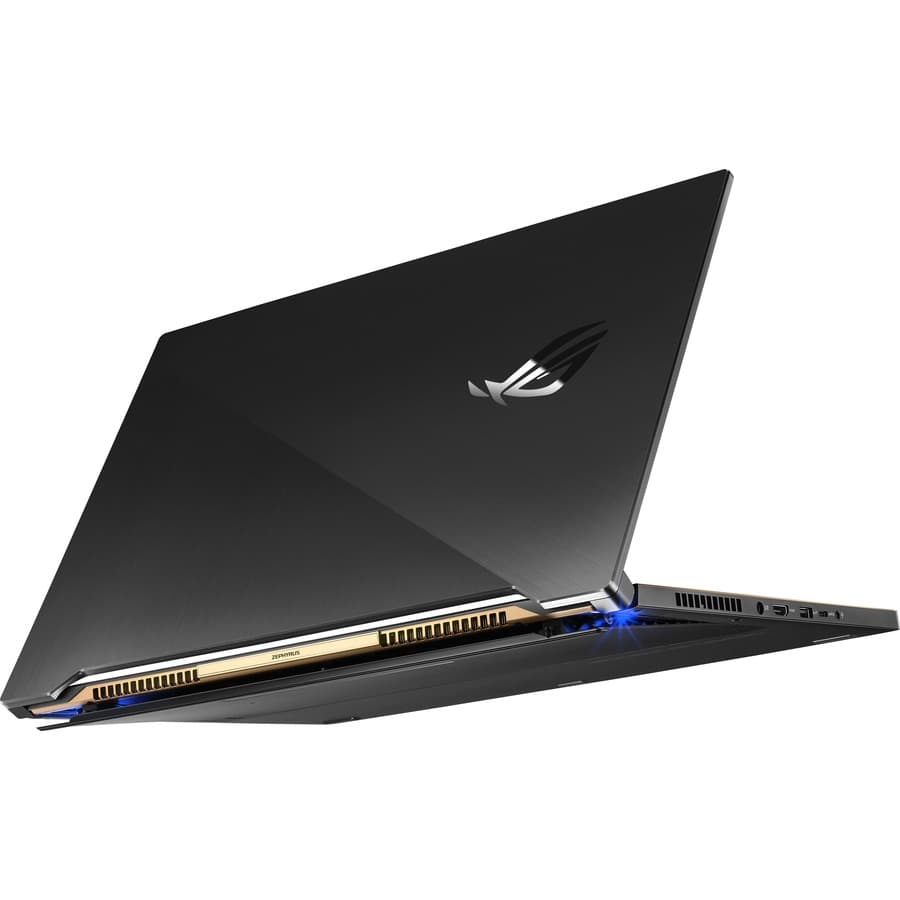 ASUS ROG Zephyrus S GX701LXS-XS78 metallic black gaming laptop with 17.3-inch FHD 300 Hz display