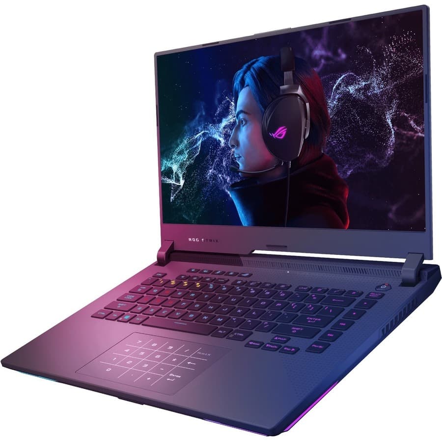 ASUS ROG Strix G17 gaming laptop with 17.3-inch display and Ryzen 7 processor
