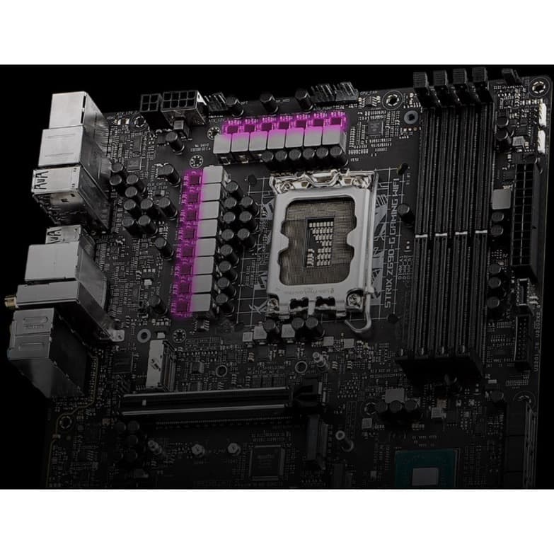 ASUS ROG STRIX Z690-G GAMING WIFI micro-ATX motherboard with DDR5, WiFi 6, and 2.5 Gb Ethernet