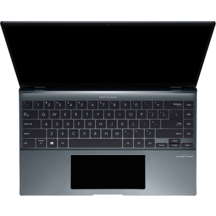 ASUS ZenBook 14-inch laptop with Intel Core i7-1165G7 processor in a compact premium chassis