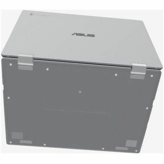 ASUS Chromebook CX1400CKA-DS84F silver laptop with 14-inch FHD non-touch display