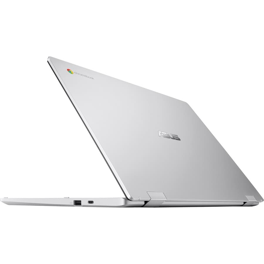 ASUS Chromebook CX1500CKA-SS48F grey laptop with 15.6-inch Full HD non-touch display