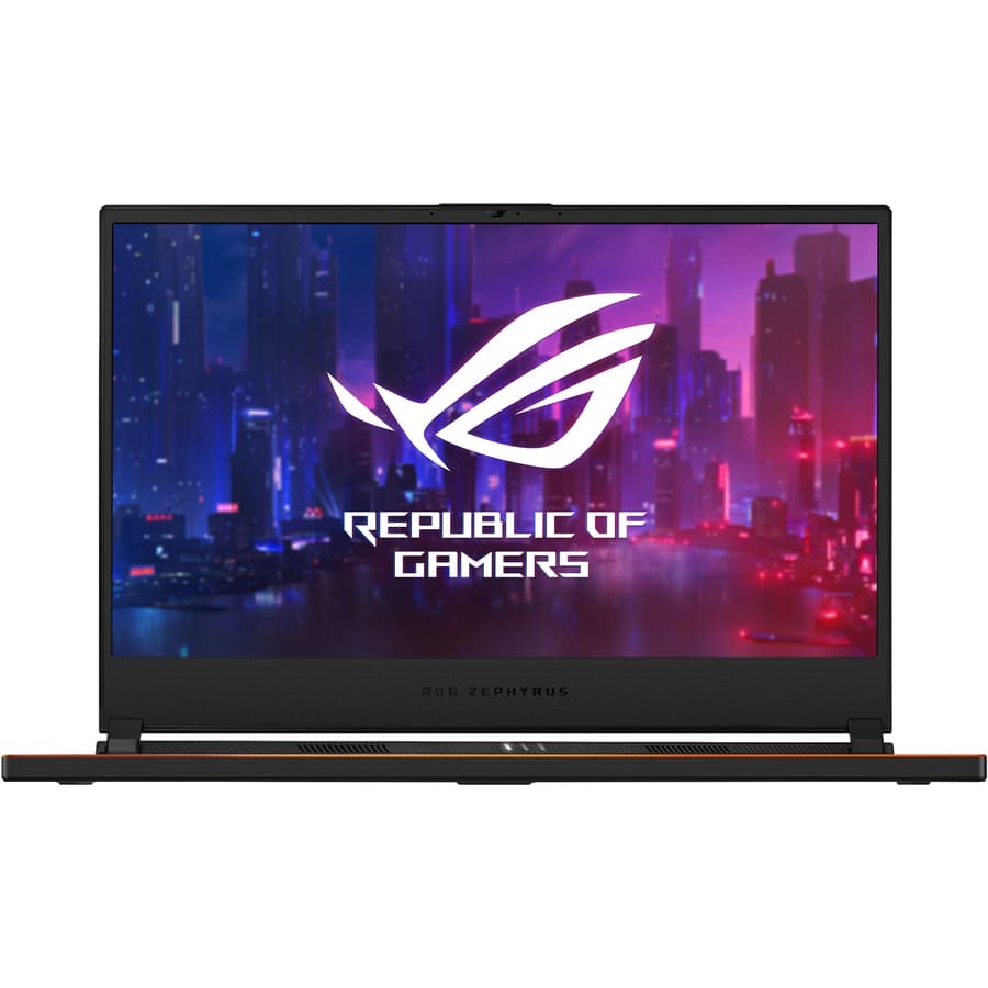 ASUS ROG Zephyrus GX531GX-XS74 metallic black gaming laptop with 15.6-inch Full HD 144 Hz display