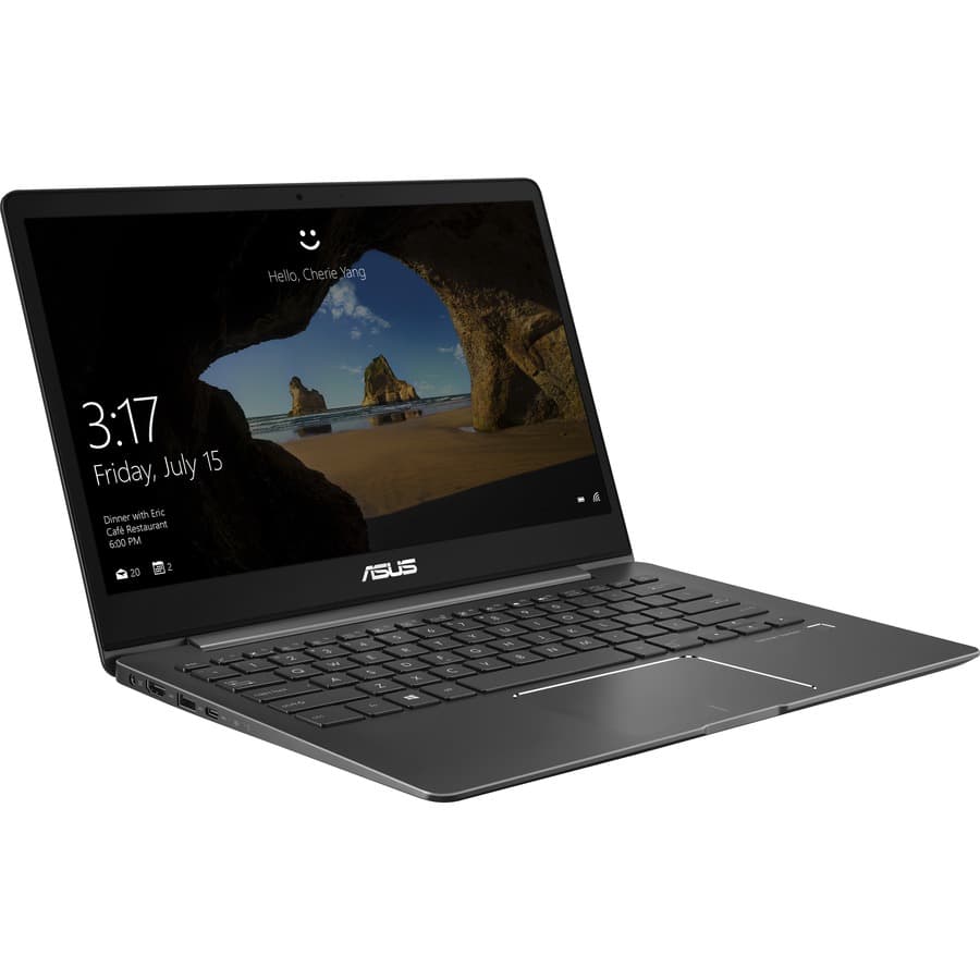 ASUS ZenBook 13 ultra slim notebook with 13.3 in display and compact travel-ready design