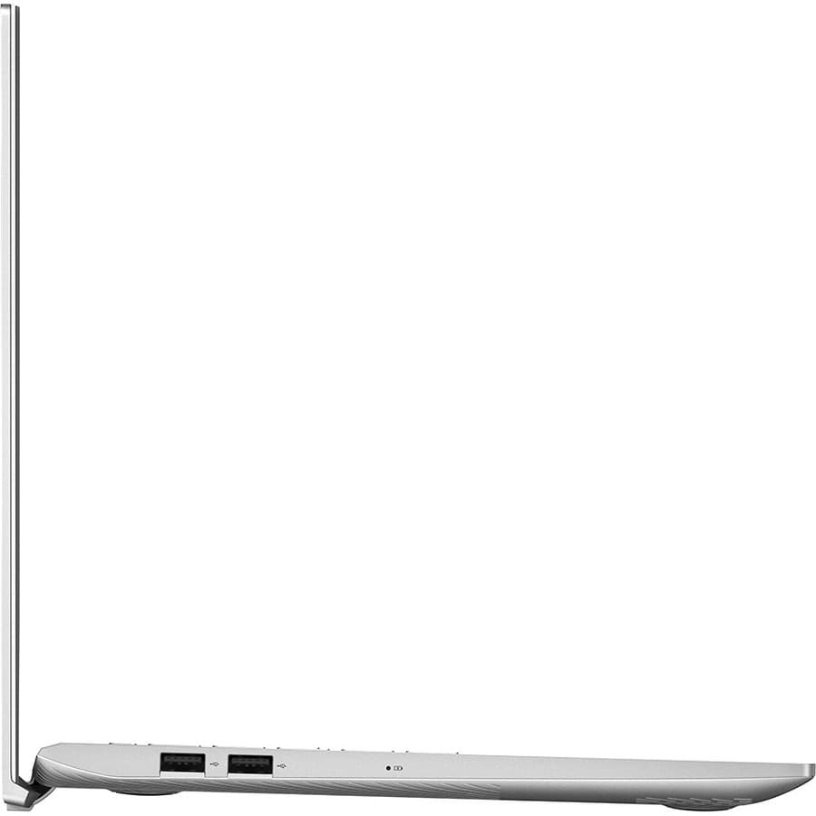 ASUS S532FA-DH55 laptop in transparent silver with 15.6-inch Full HD anti-glare display and narrow border