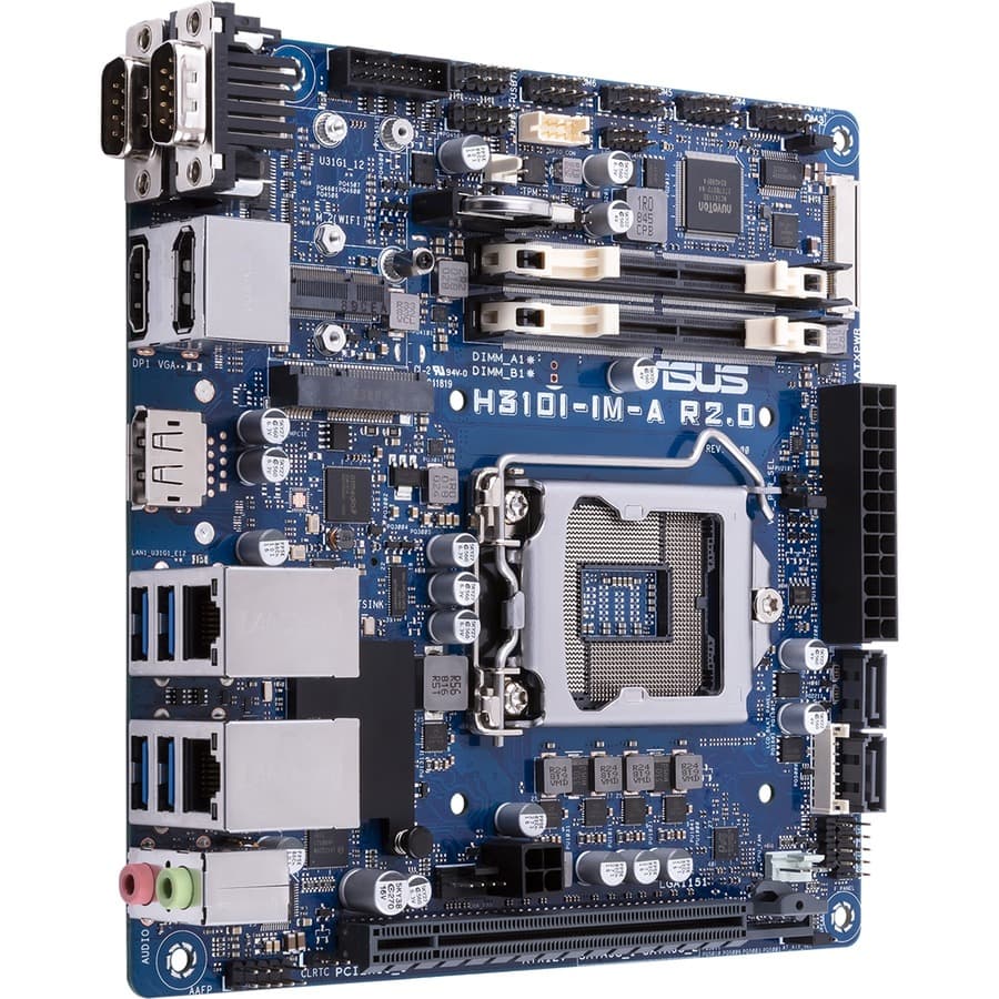 ASUS H310I-IM-A R2.0 Mini-ITX motherboard for compact Intel systems