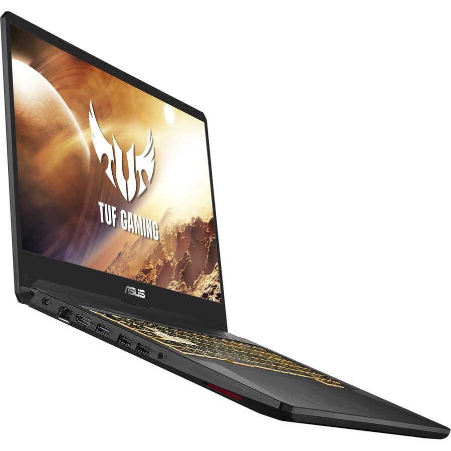 ASUS TUF FX705DT-ES53 17.3-inch laptop with Ryzen 5 processor and backlit keyboard