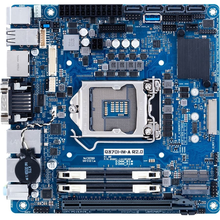 ASUS Q370I-IM-A R2.0 Mini ITX motherboard with Intel Q370 chipset