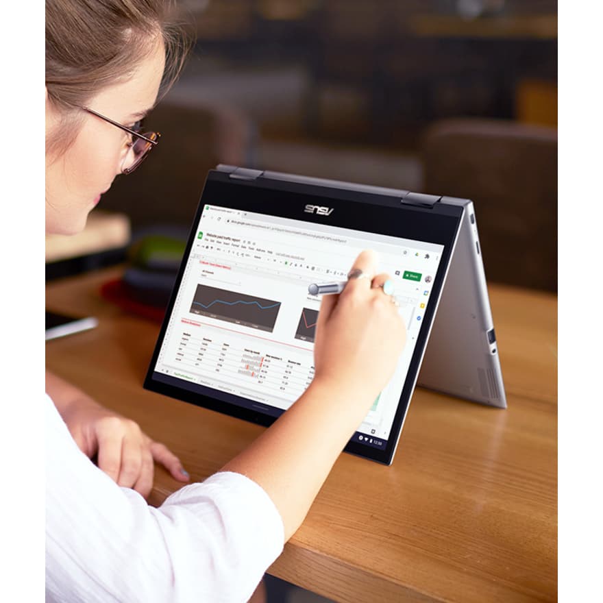 ASUS Chromebook Flip CM3200FVA-DS42T convertible Chromebook with 12.2-inch display
