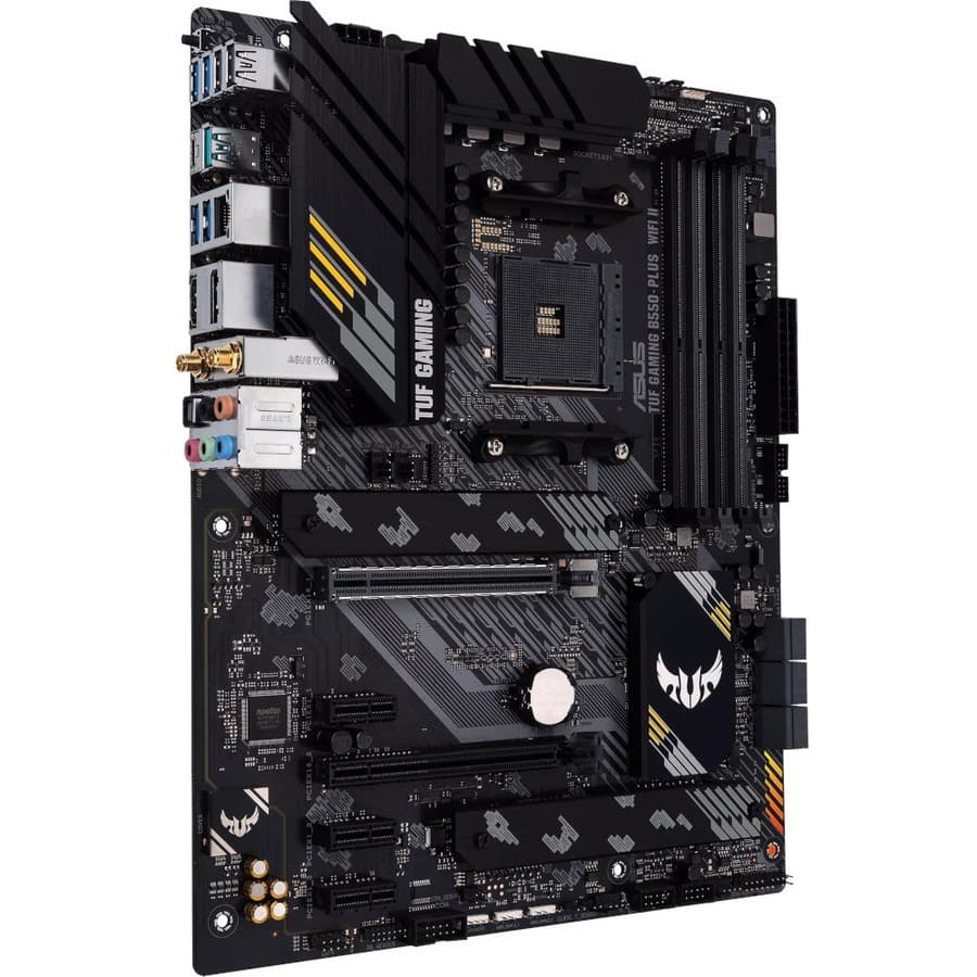 ASUS TUF GAMING B550-PLUS WIFI II ATX motherboard for AMD AM4 Ryzen systems