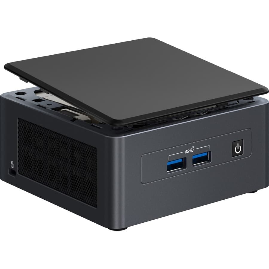ASUS NUC Tiger Canyon mini PC with Intel Core i7, 16 GB RAM, and 512 GB SSD