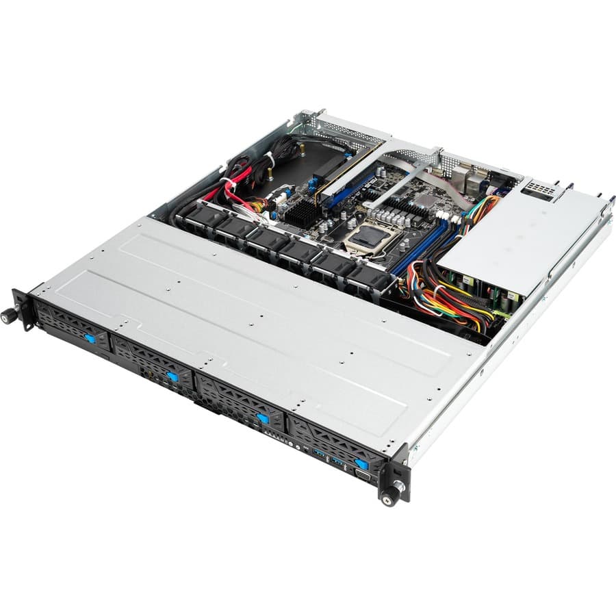 ASUS RS300-E11-WOCPU011Z 1U rack server chassis for enterprise rack deployments
