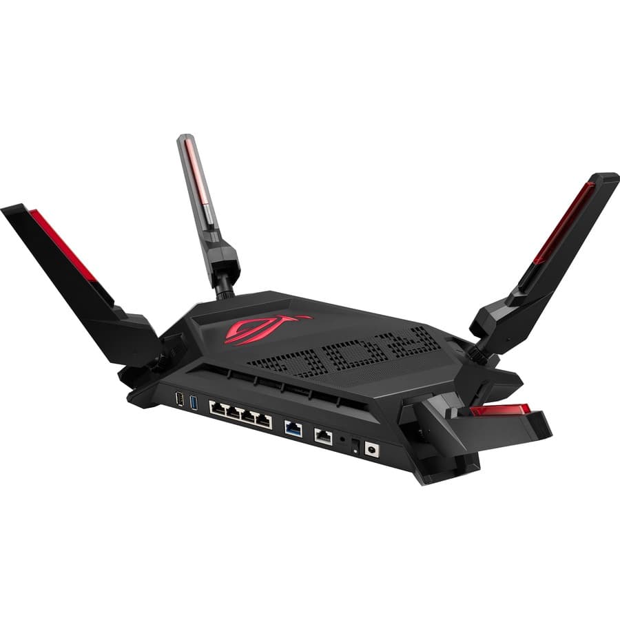 ASUS GT-AX6000 Wi-Fi 6 gaming router with dual-band wireless and Gigabit Ethernet