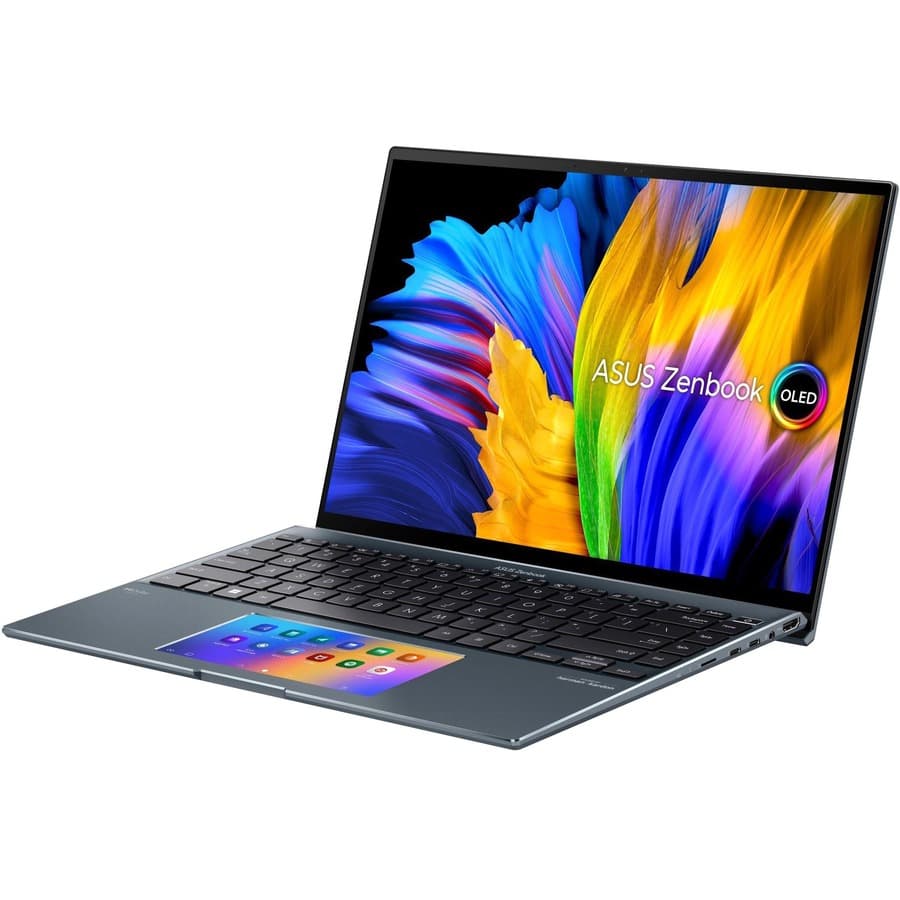ASUS ZenBook 14-inch laptop with Intel Core i7-1165G7 processor in a compact premium chassis